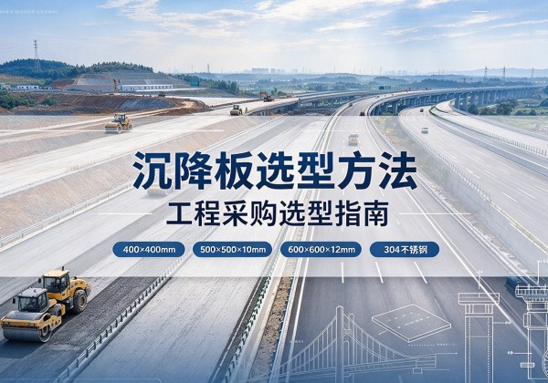 东港沉降板选择方法